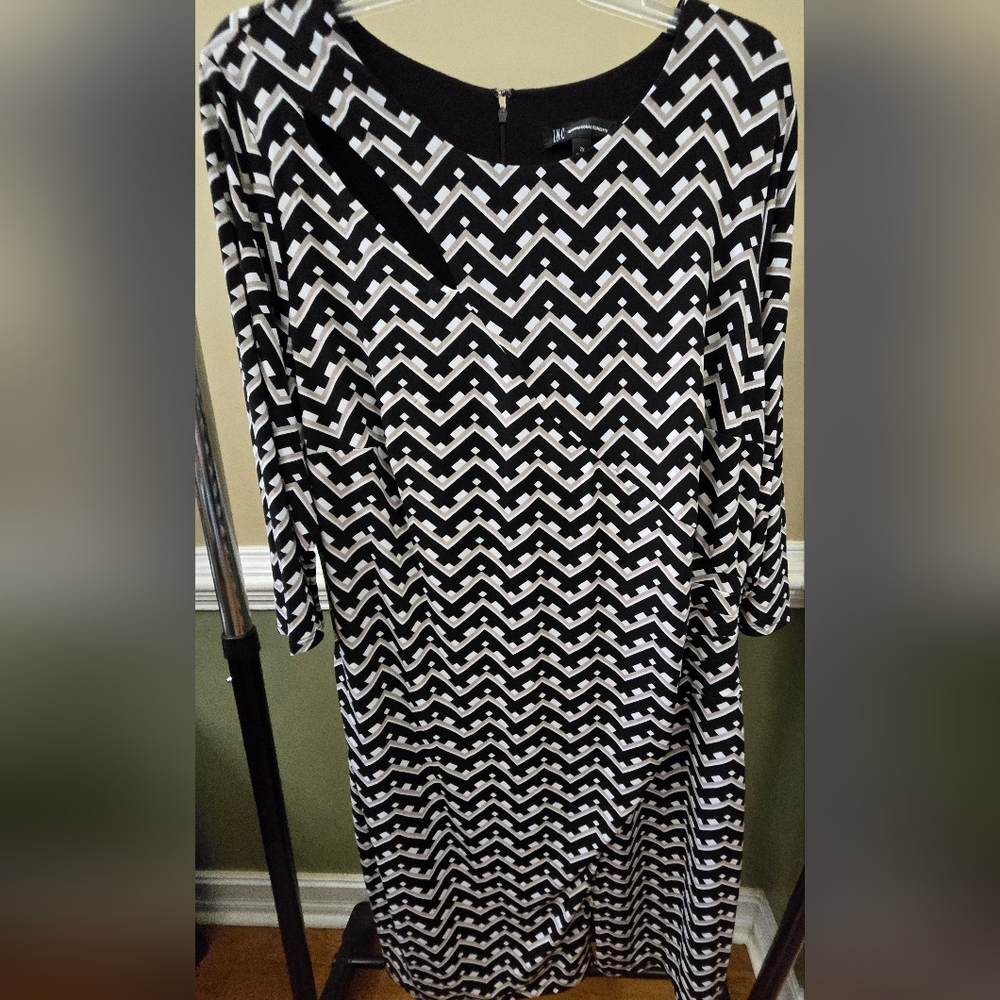 INC- Patterned- BLK/BRWN/WHT (NWOT)